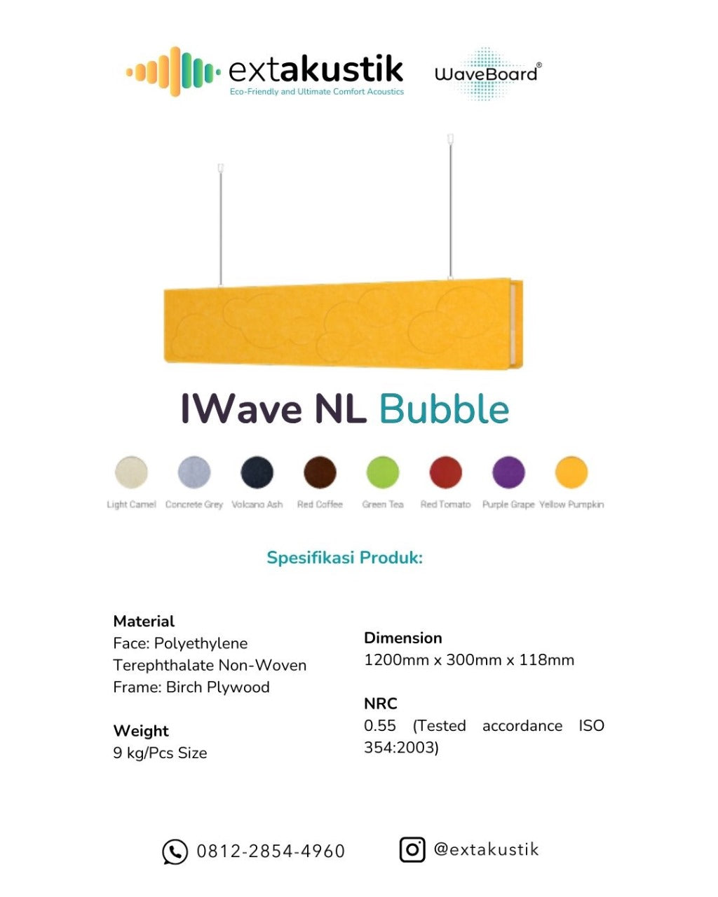 WAVEBOARD IWAVE NL BUBBLE (EXTAKUSTIK) WAVEBOARD IWAVE NL BUBBLE (EXTAKUSTIK)